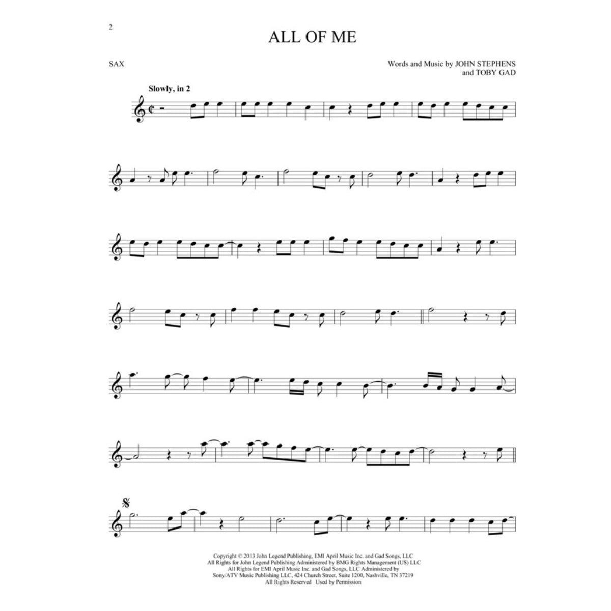 First 50 Songs You Should Play On The Sax