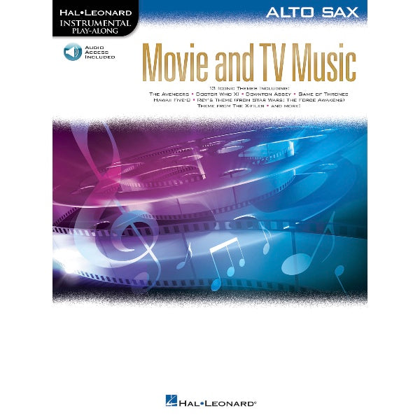 Instrumental Play-Along: Movie and TV Music altsax
