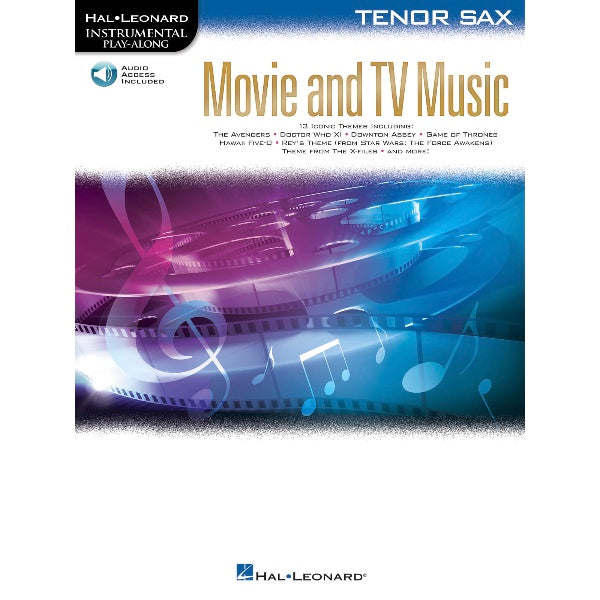 Instrumental Play-Along: Movie and TV Music tenorsax