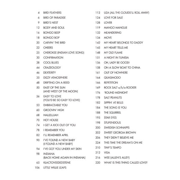 Charlie Parker Omnibook vol. 2 Eb