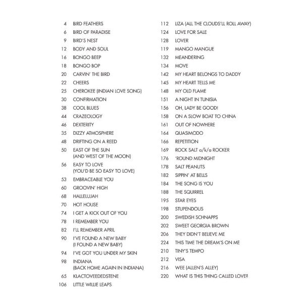 Charlie Parker Omnibook vol. 2 Bb