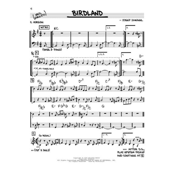 The Real Book Multi-Tracks vol. 14: 1970s Jazz