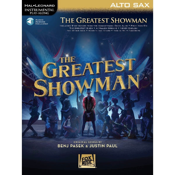 Instrumental Play-Along: The Greatest Showman altsax