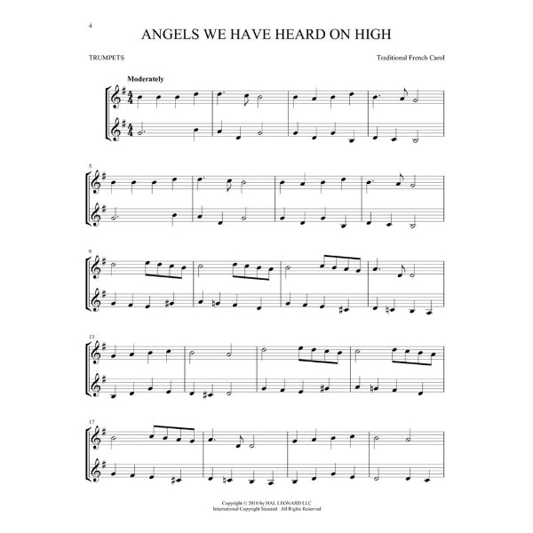 Christmas Carols for Two Trumpets