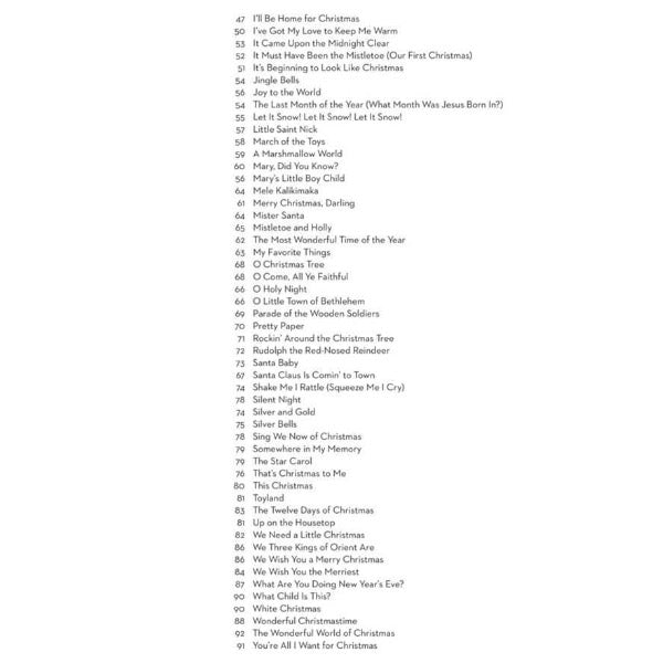 101 Christmas Songs altsax