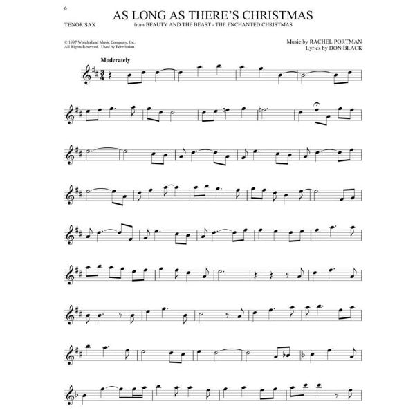 101 Christmas Songs tenorsax