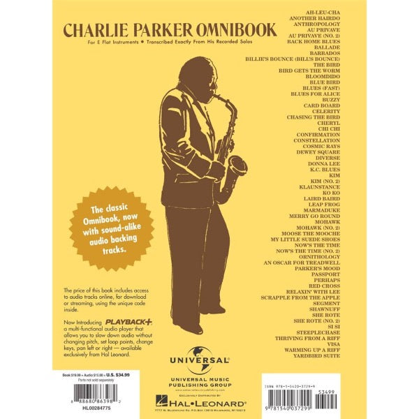 Charlie Parker Omnibook vol. 1 Eb