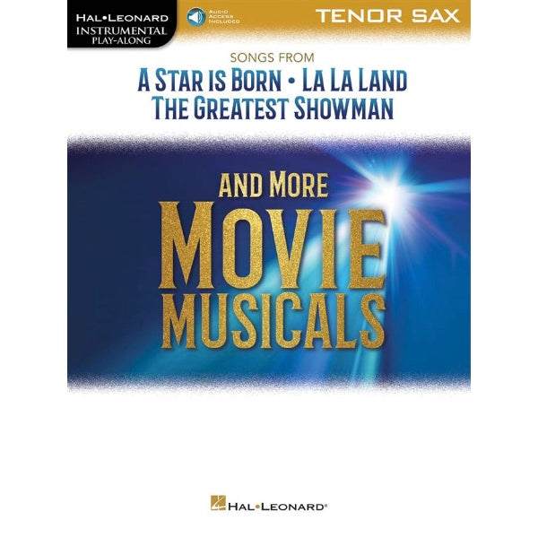 Instrumental Play-Along: Songs from A Star Is Born and More Movie Musicals tenorsax