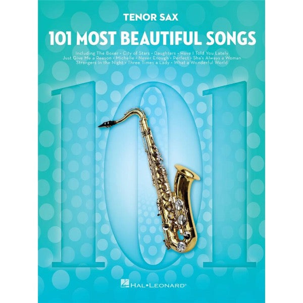 101 Most Beautiful Songs tenorsax