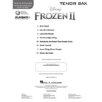 Instrumental Play-Along: Frozen II tenorsax