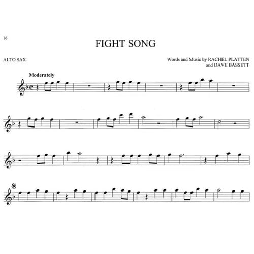 50 Pop Songs for Kids altsax