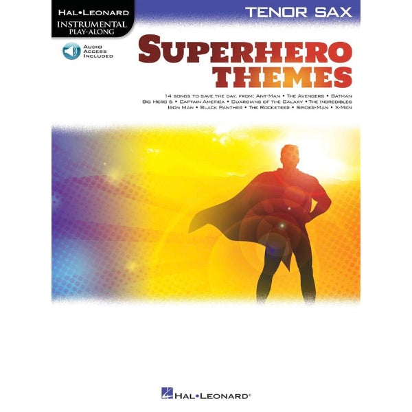 Instrumental Play-Along: Superhero Themes tenorsax