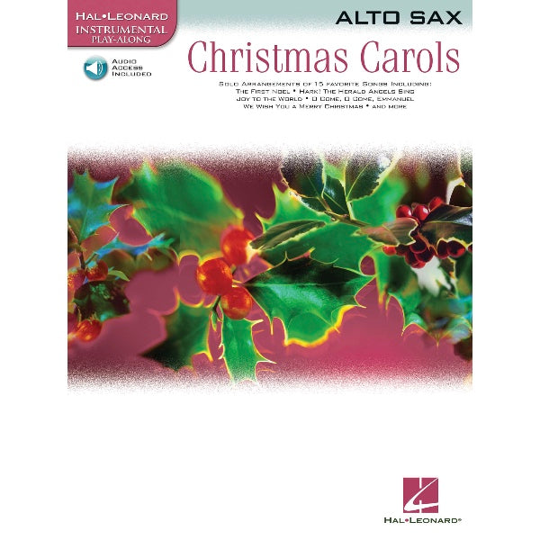 Instrumental Play-Along: Christmas Carols altsax