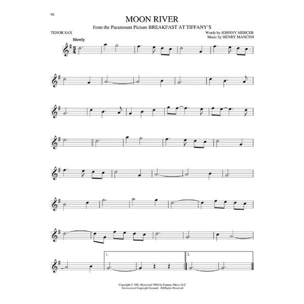 Big Book of Tenor Sax Songs