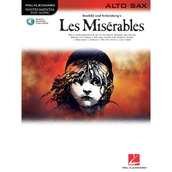 Instrumental Play-Along: Les Misérables altsax