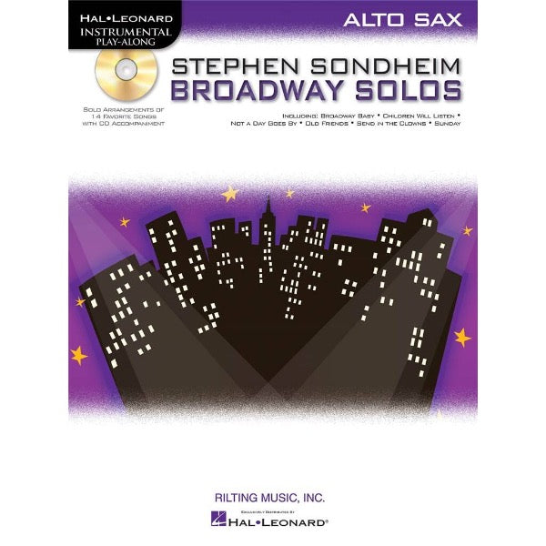 Instrumental Play-Along: Stephen Sondheim Broadway Solos