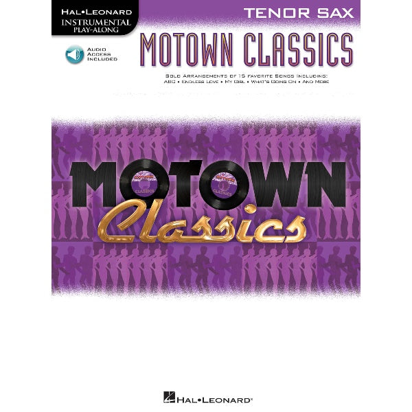 Instrumental Play-Along: Motown Classics tenorsax