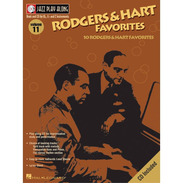 Jazz Play Along vol. 11: Rodgers & Hart Favorites
