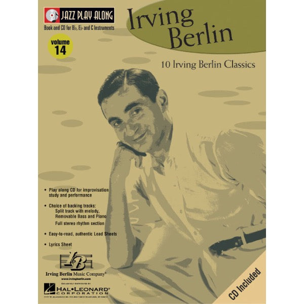 Jazz Play Along vol. 14: Irving Berlin