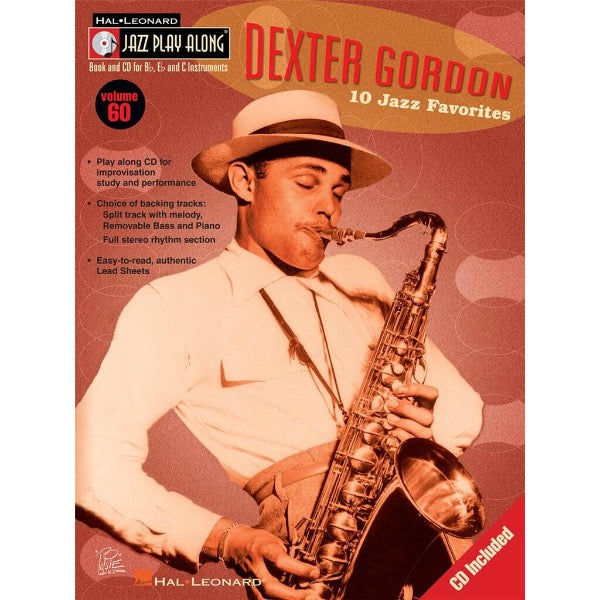 Jazz Play Along vol. 60: Dexter Gordon