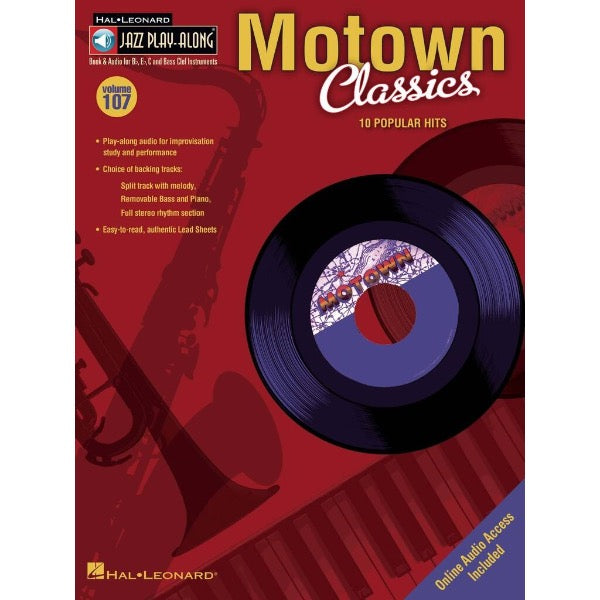 Jazz Play Along vol. 107: Motown Classics