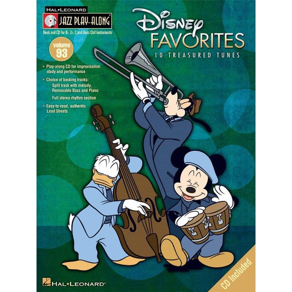 Jazz Play Along vol. 93: Disney Favorites