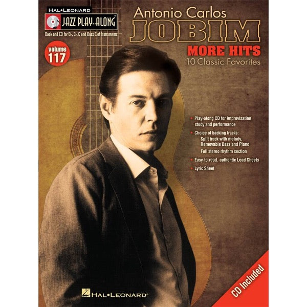 Jazz Play Along vol. 117: Antonio Carlos Jobim - More Hits