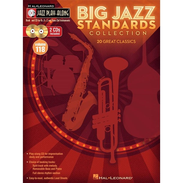 Jazz Play Along vol. 118: Big Jazz Standards Collection