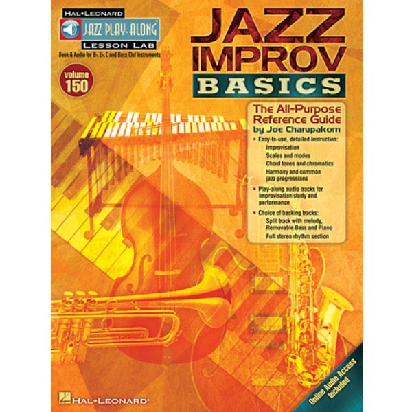 Jazz Play Along vol. 150: Jazz Improv Basics