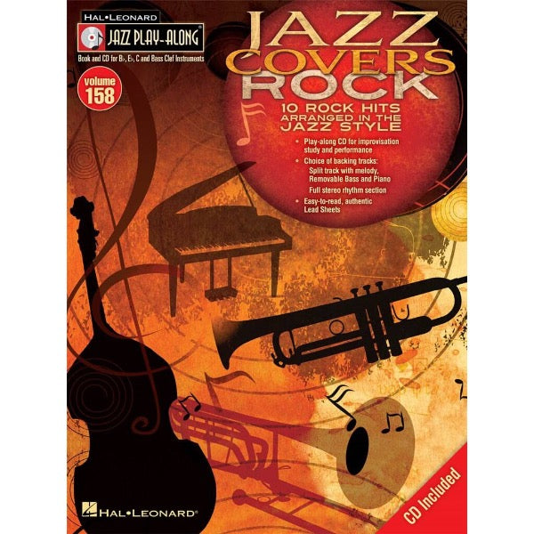Jazz Play Along vol. 158: Jazz Covers Rock