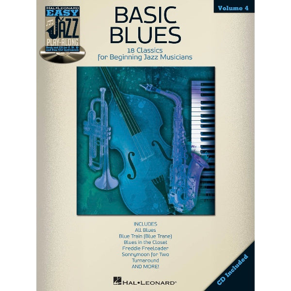 Easy Jazz Play-Along volume 4: Basic Blues