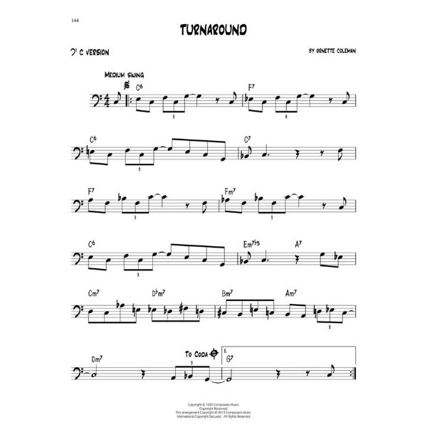 Easy Jazz Play-Along volume 4: Basic Blues