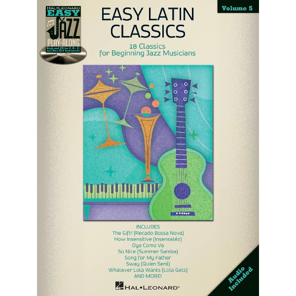 Easy Jazz Play-Along volume 5: Easy Latin Classics