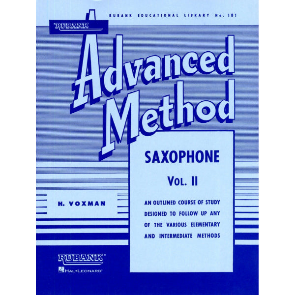 Rubank Advanced Method 2 saxofoon
