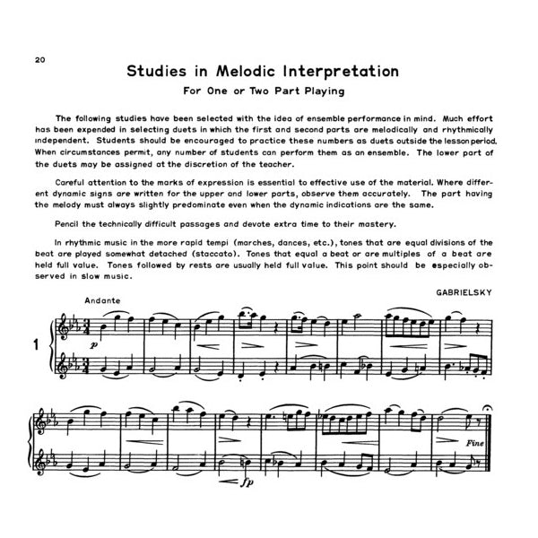 Rubank Advanced Method 2 saxofoon