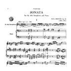 Sonata Op. 19 altsax & piano