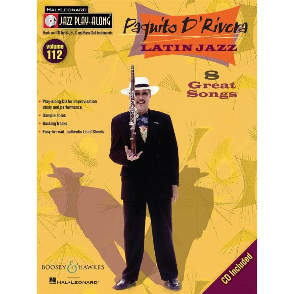 Jazz Play Along vol. 112: Paquito D'Rivera-Latin Jazz