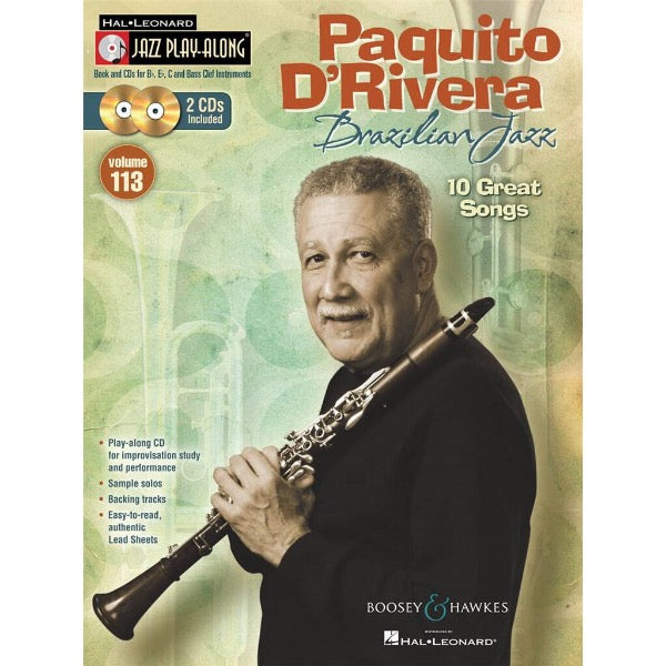 Jazz Play Along vol. 113: Paquito D'Rivera – Brazillian Jazz