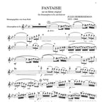 Fantaisie sur un Thème Original altsax & piano