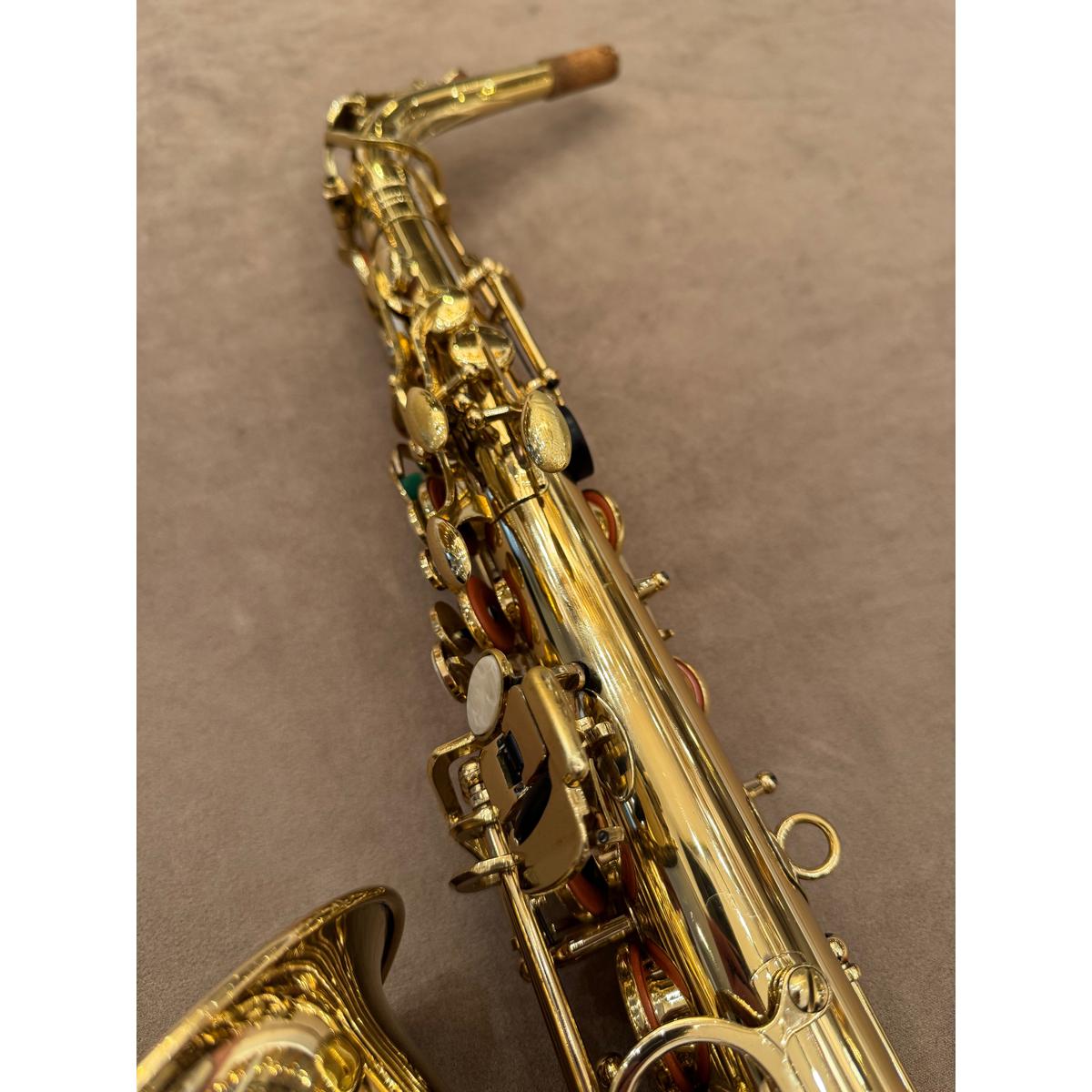 Chateau altsaxofoon 1330106 zijaanzicht van het mechaniek