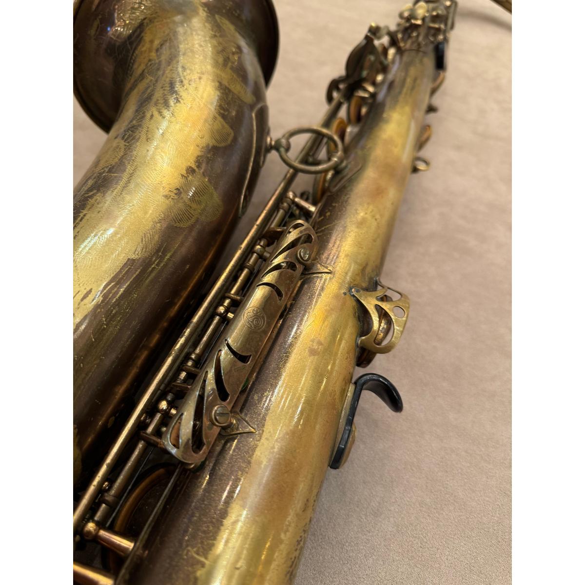 Selmer Paris Mark VI tenorsaxofoon 172168 detail van het mechaniek