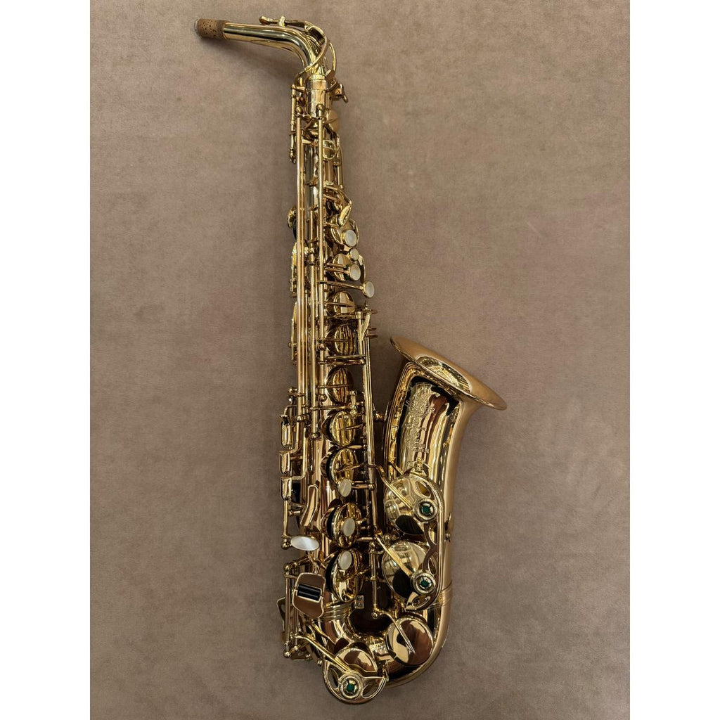 Selmer Paris SA80II altsaxofoon 469362, vooraanzicht