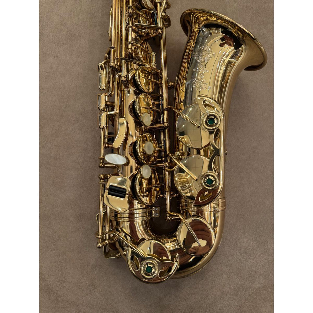 Selmer Paris SA80II altsaxofoon 469362, beker en kleppen
