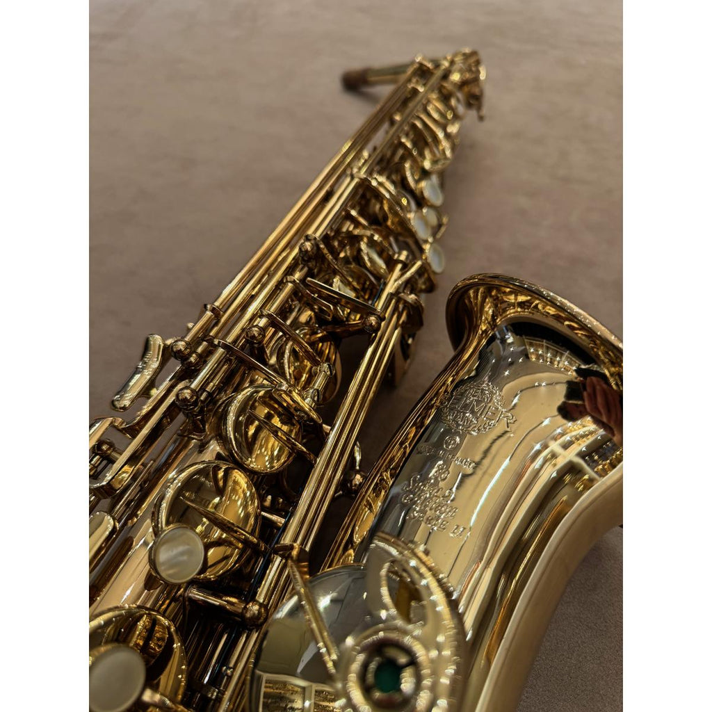 Selmer Paris SA80II altsaxofoon 469362, gravure
