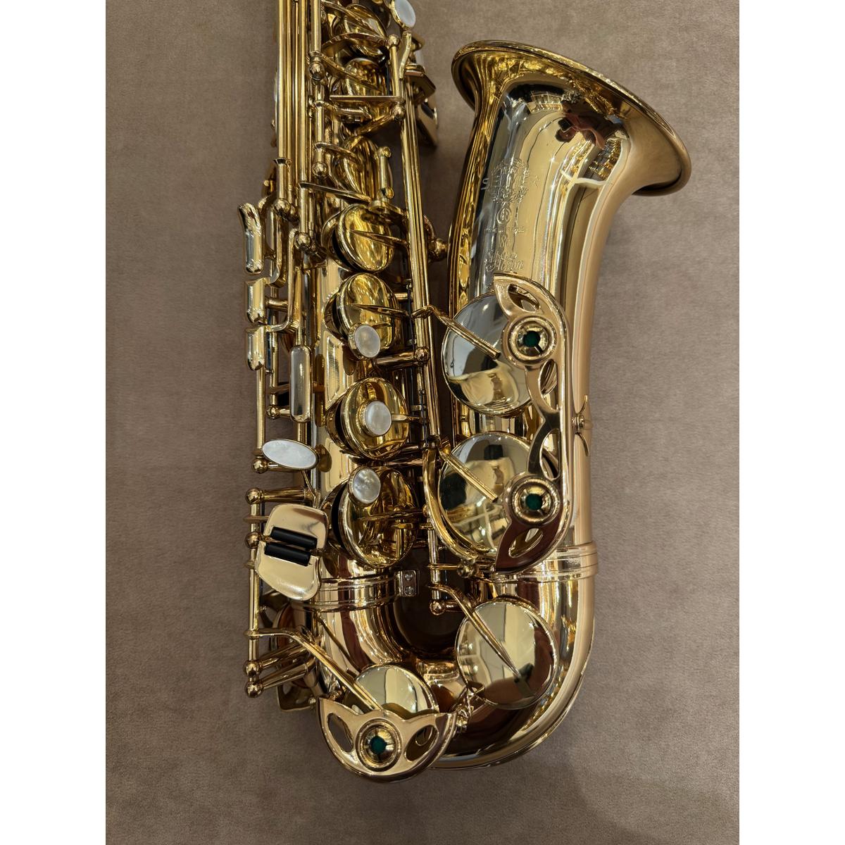Selmer Paris SA80 altsaxofoon 338475, beker en kleppen