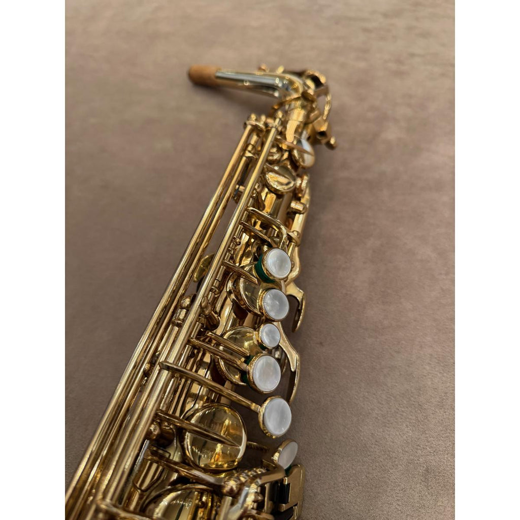 Selmer Paris SA80 altsaxofoon 338475, parelmoeren toetsen