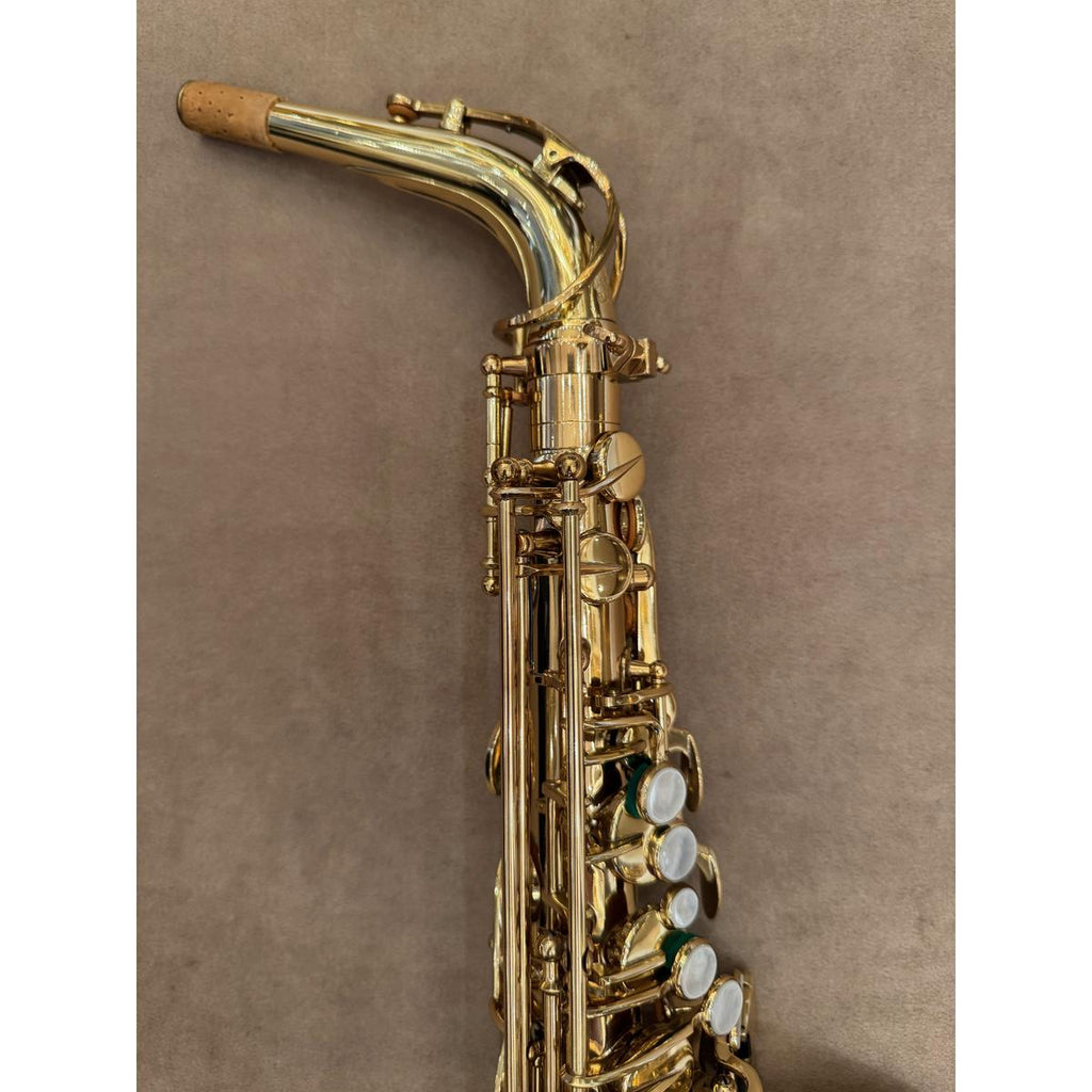 Selmer Paris SA80 altsaxofoon 338475, hals en bovenstuk