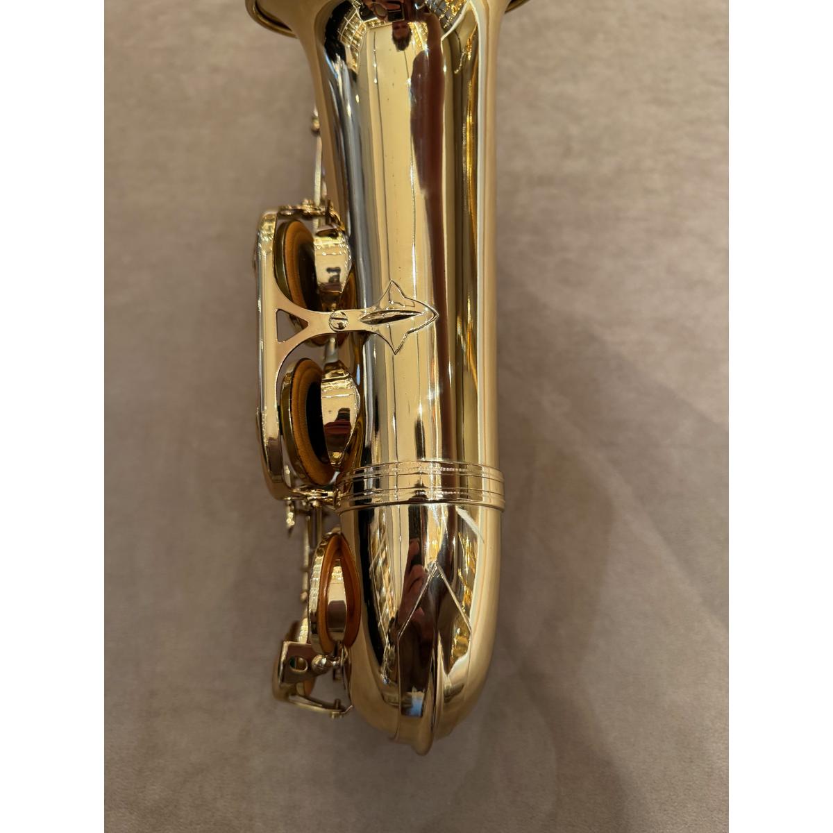 Selmer Paris SA80 altsaxofoon 338475, onderbocht