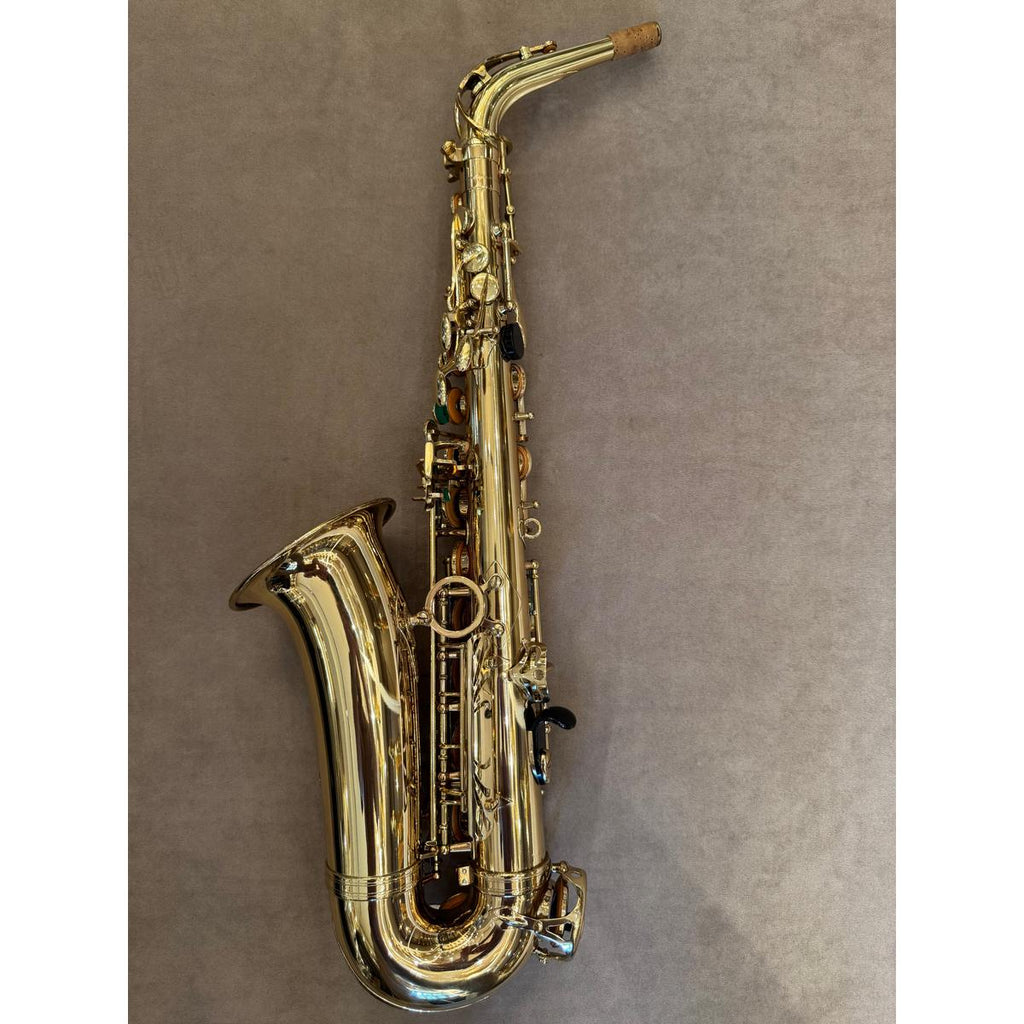 Selmer Paris SA80 altsaxofoon 338475, achteraanzicht