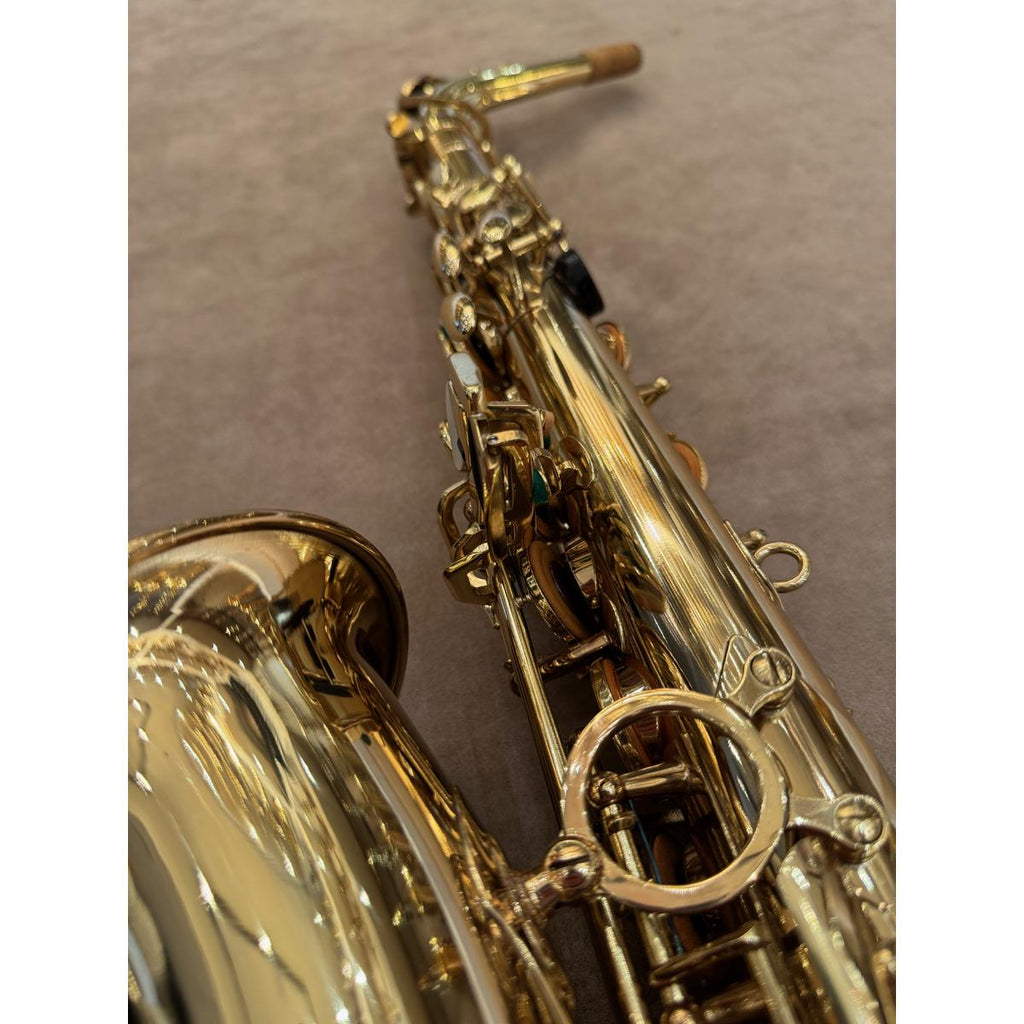 Selmer Paris SA80 altsaxofoon 338475, duimsteun en corpus
